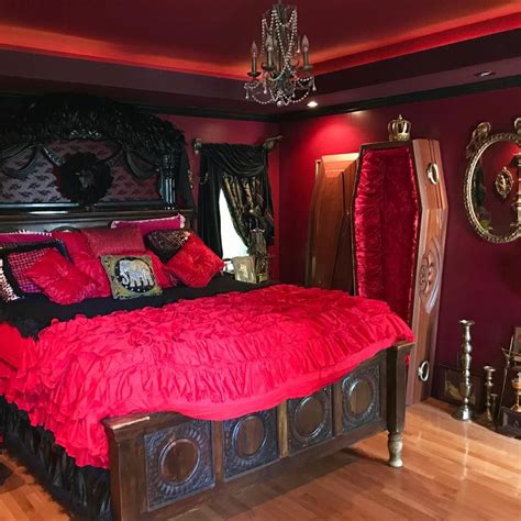 Gothic witch bedroom